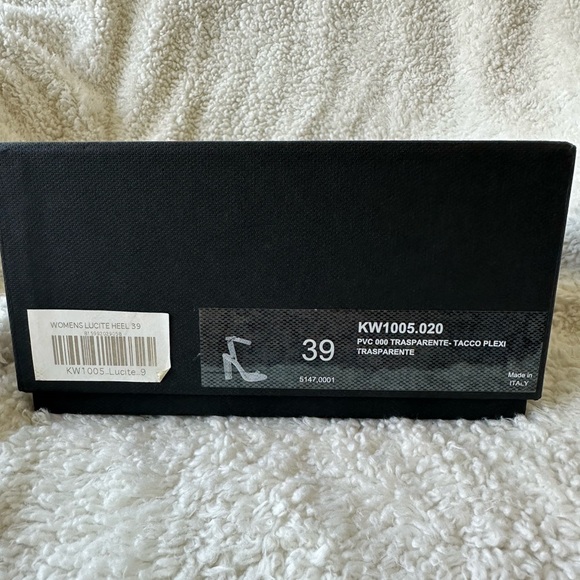 Yeezy Season 2 Lucite PVC heels size 39 - Picture 8 of 8